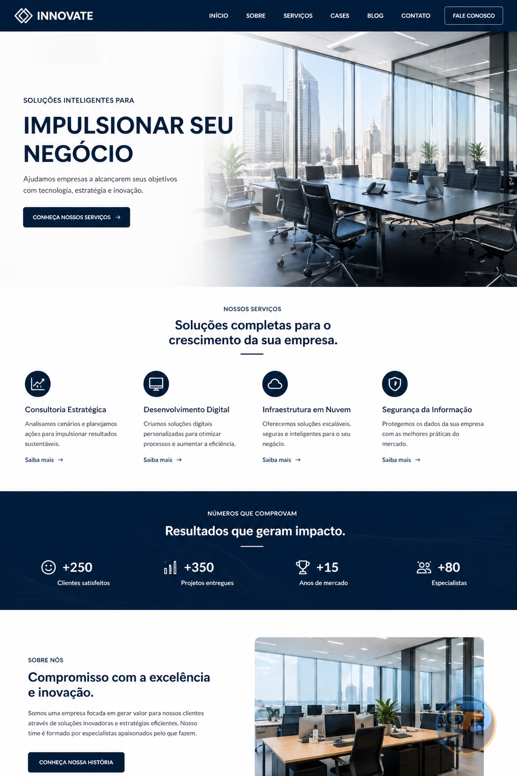 Site Empresarial